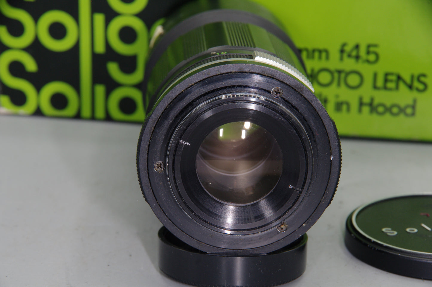 Soligor 200mm F/3.5 Lens – T2 Mount – Excellent – Vintage Telephoto Boxed