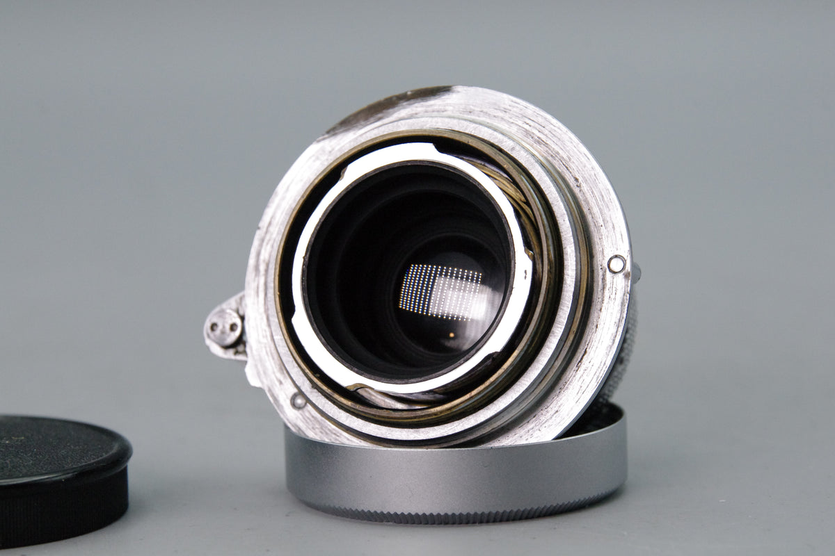 Leitz Elmar 5cm f/3.5 L39 Collapsible Lens – Serviced – With Caps