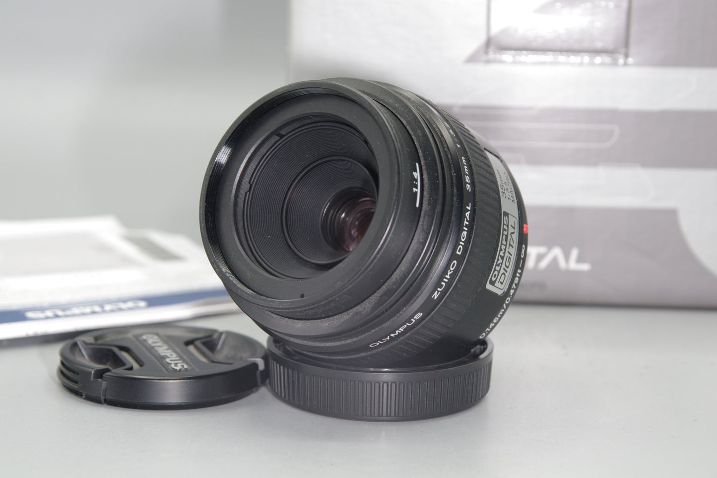 Boxed Olympus Zuiko Digital 35mm F/3.5 Macro Lens - Excellent