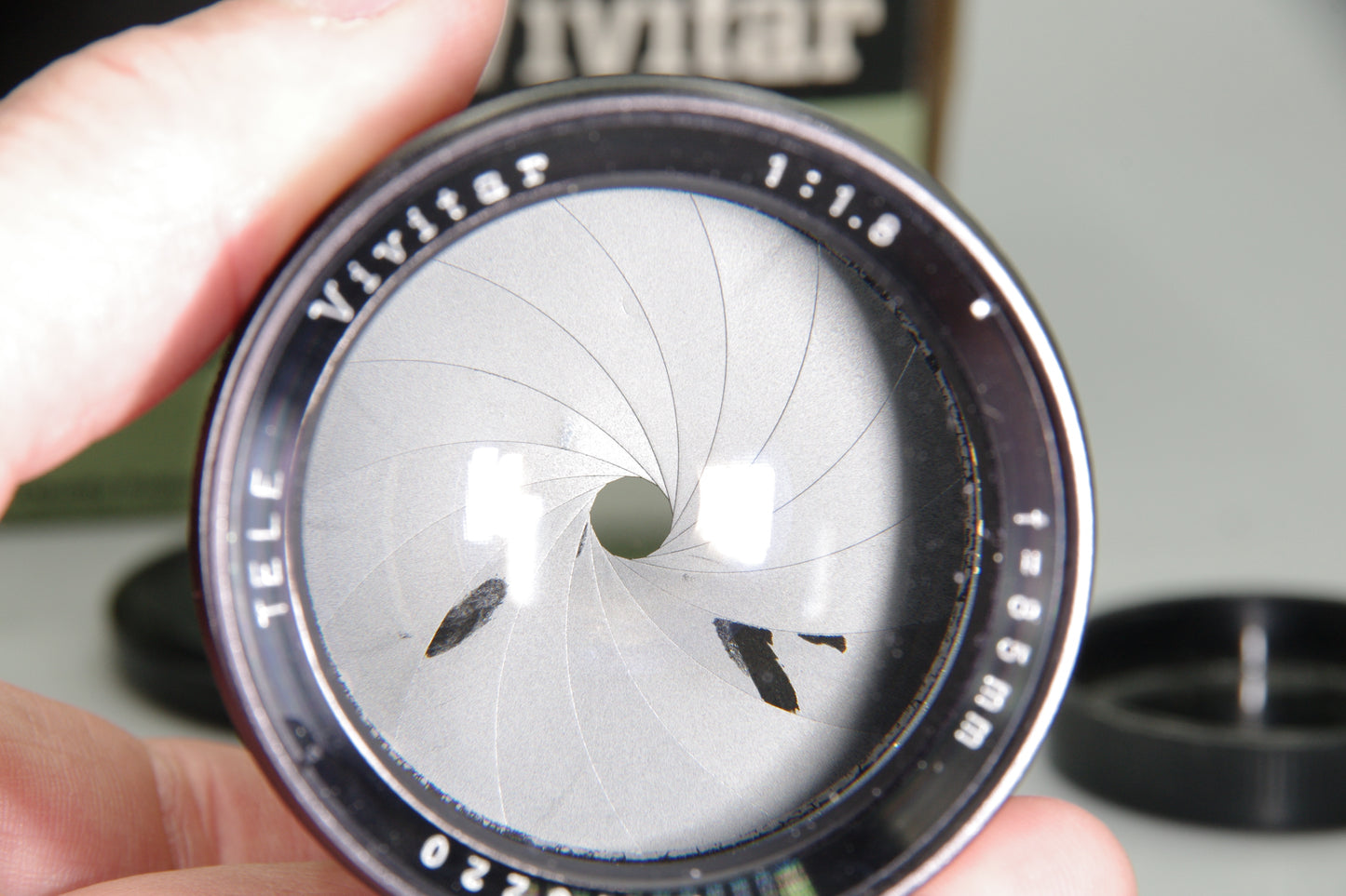 Vivitar 85mm F/1.8 Lens – T2 Mount – Excellent – Vintage Boxed