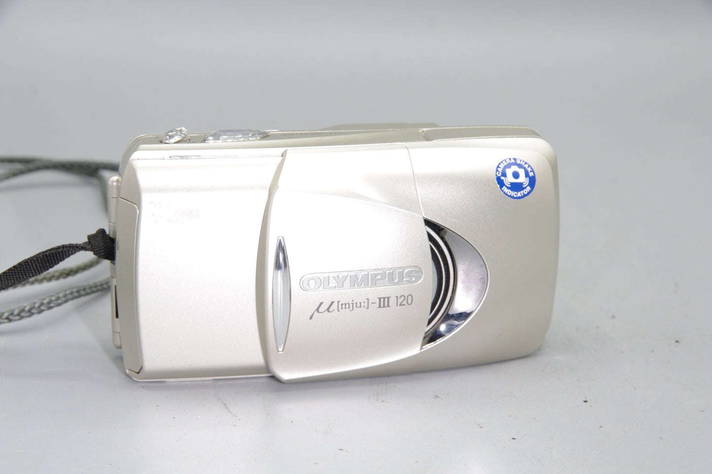 Olympus MJU III Zoom 120 35mm Film Camera – Compact All Weather - Excellent