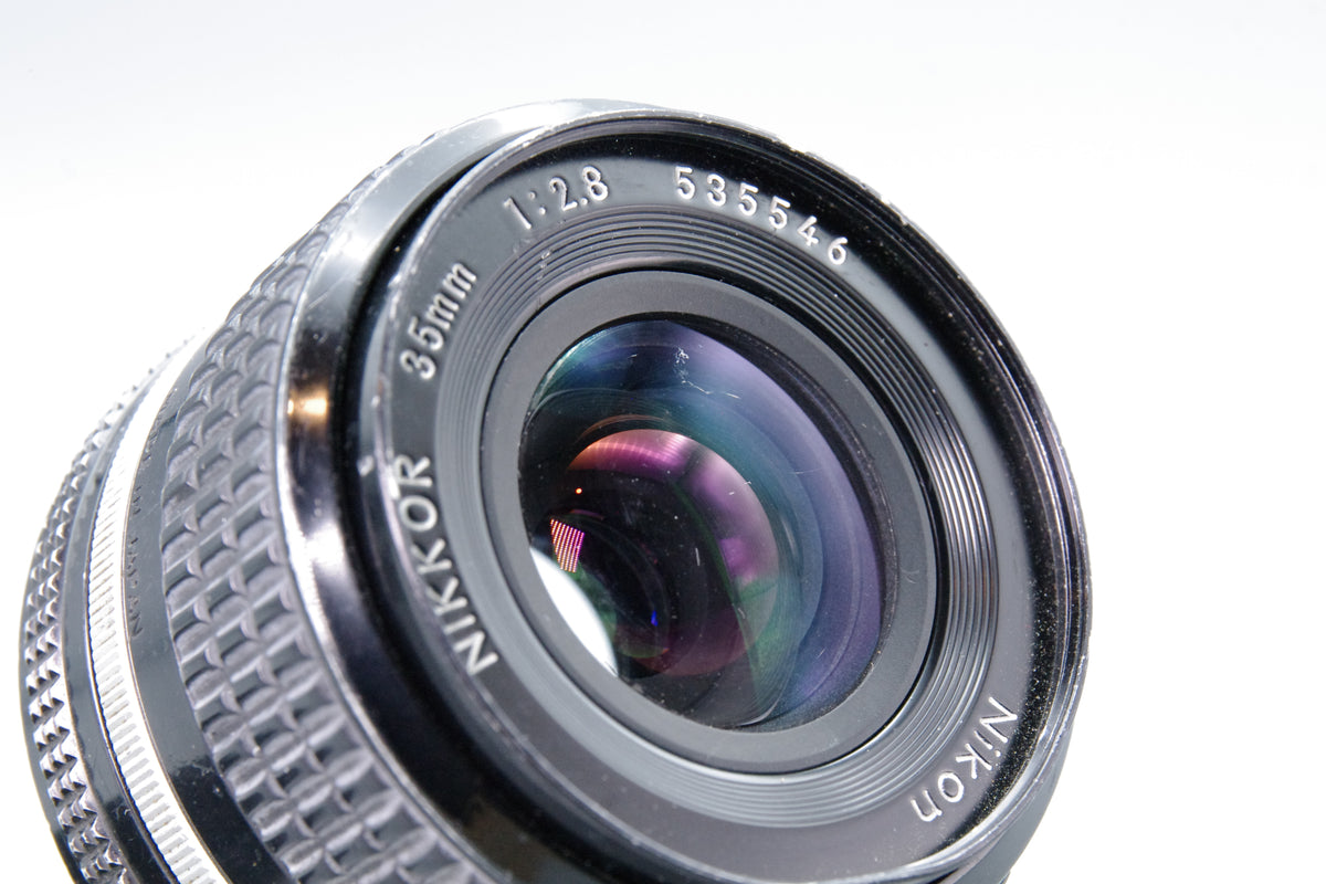 Nikon AI-S Nikon Nikkor 35mm f2.8 AI-S Manual Focus Prime Lens F Mount Tested