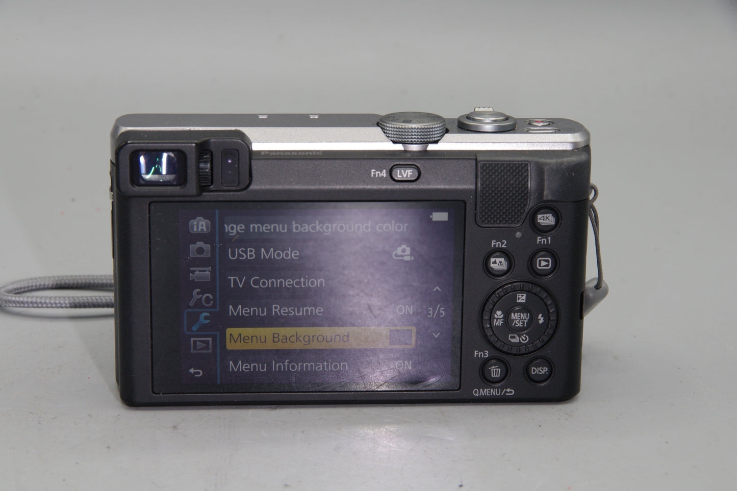 Panasonic Lumix TZ80 Camera Serviced 18MP 30x Zoom 4K WiFi GPS Blk/Silver