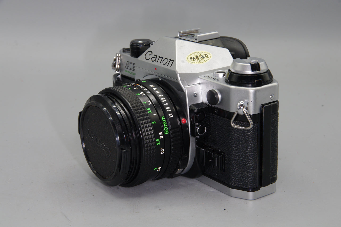 Canon AE-1 Program + FD 50mm f/1.8 Lens  Excellent – Tested