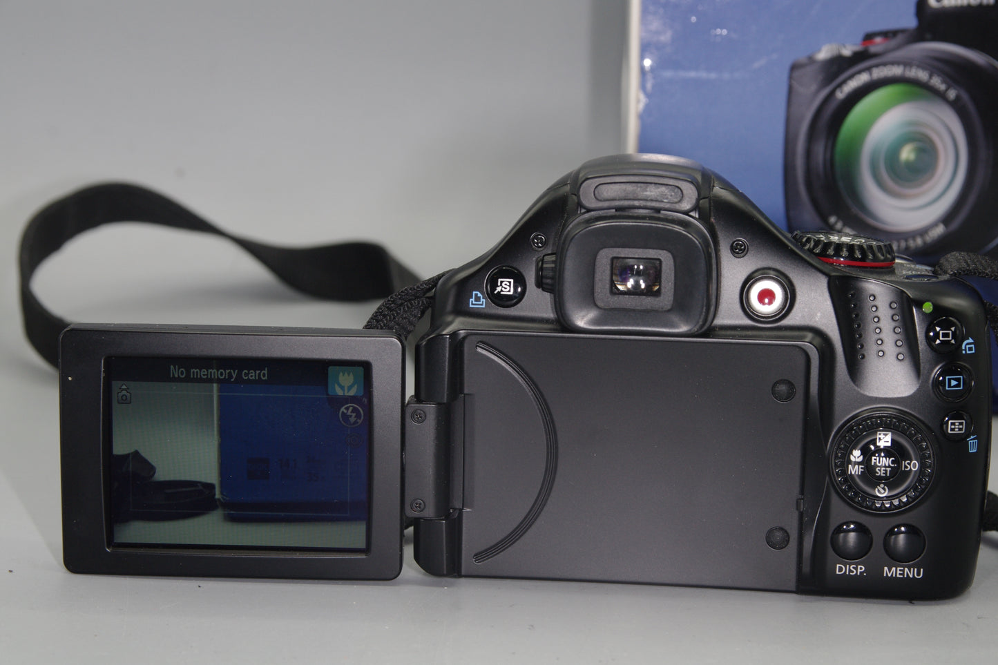Canon PowerShot SX30IS 14.1MP 35X Opt Zoom Digital Camera Boxed - EXC
