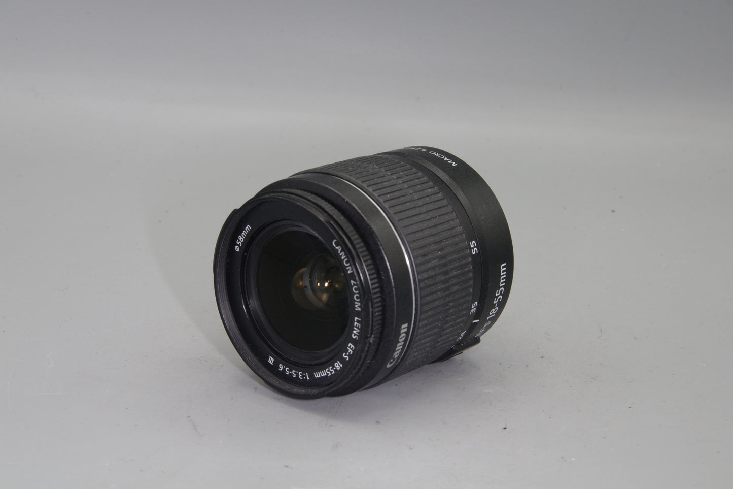 Canon EF-S 18-55mm F3.5-5.6 III Zoom Lens for EOS DSLR – Manual Focus