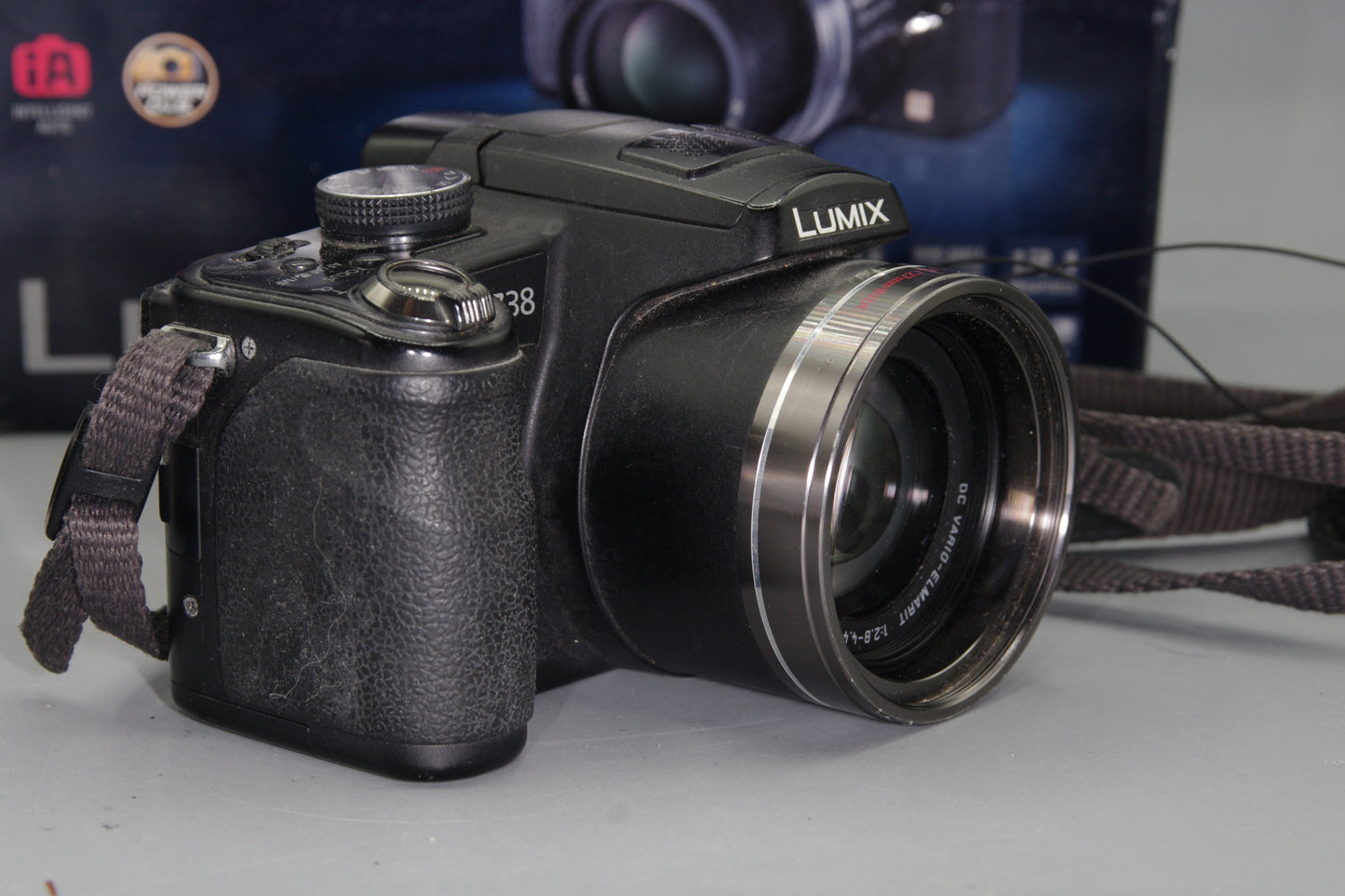 Panasonic Lumix DMC-FZ38 12.1MP Bridge Camera – Boxed, Leica Lens, HD Video