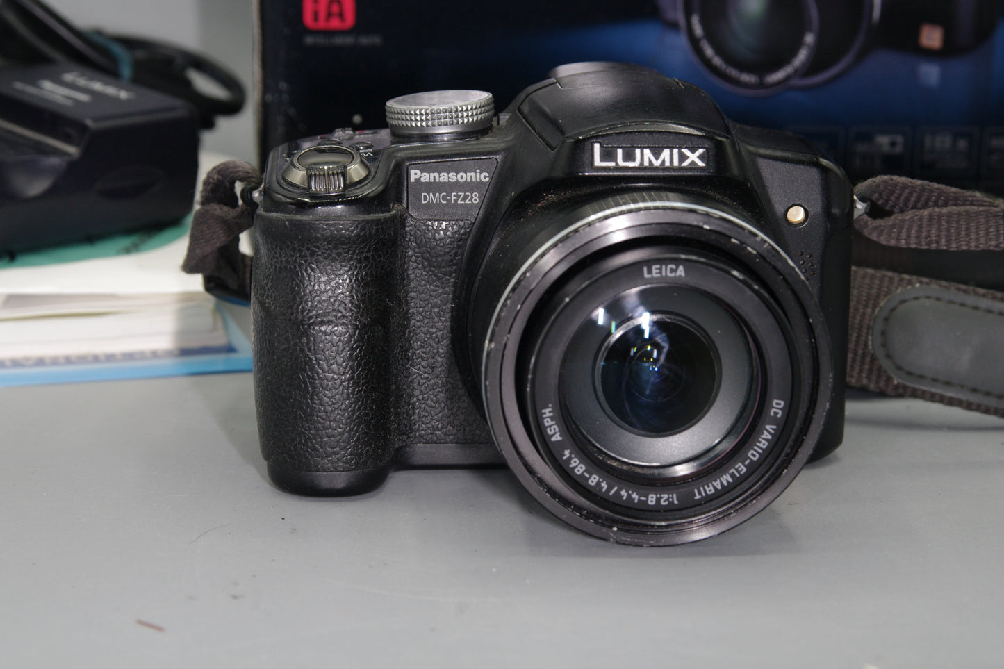 Boxed Lumix FZ28 10MP 18X Zoom Digital Bridge Camera