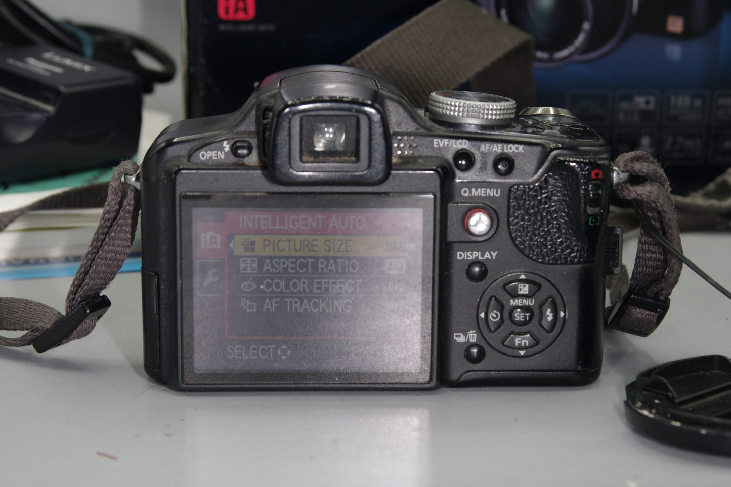 Boxed Lumix FZ28 10MP 18X Zoom Digital Bridge Camera