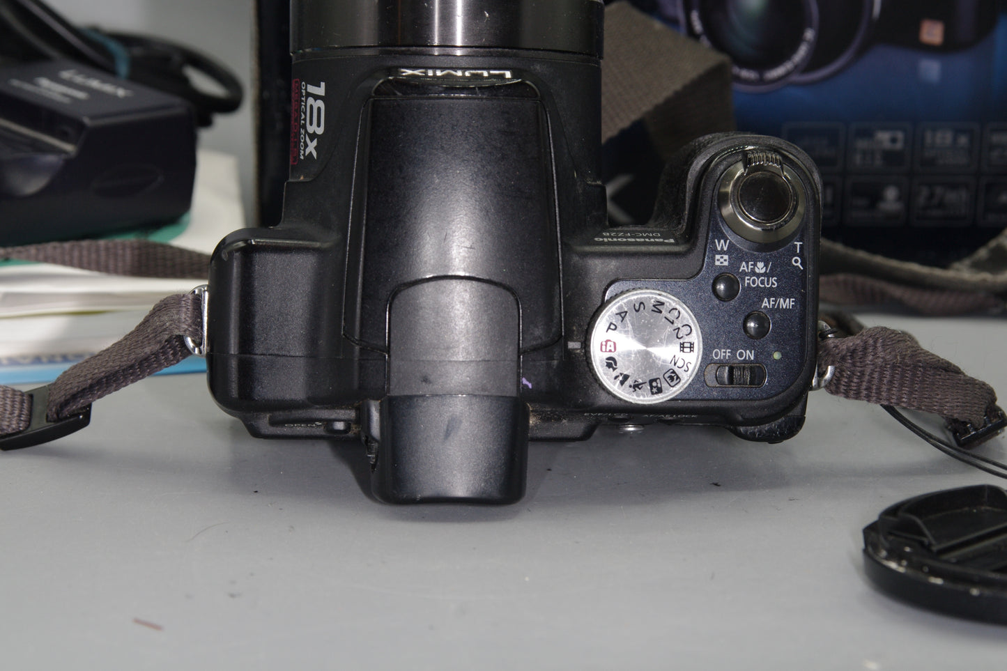 Boxed Lumix FZ28 10MP 18X Zoom Digital Bridge Camera