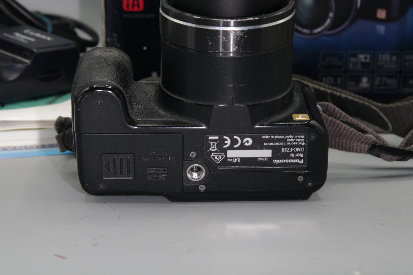 Boxed Lumix FZ28 10MP 18X Zoom Digital Bridge Camera