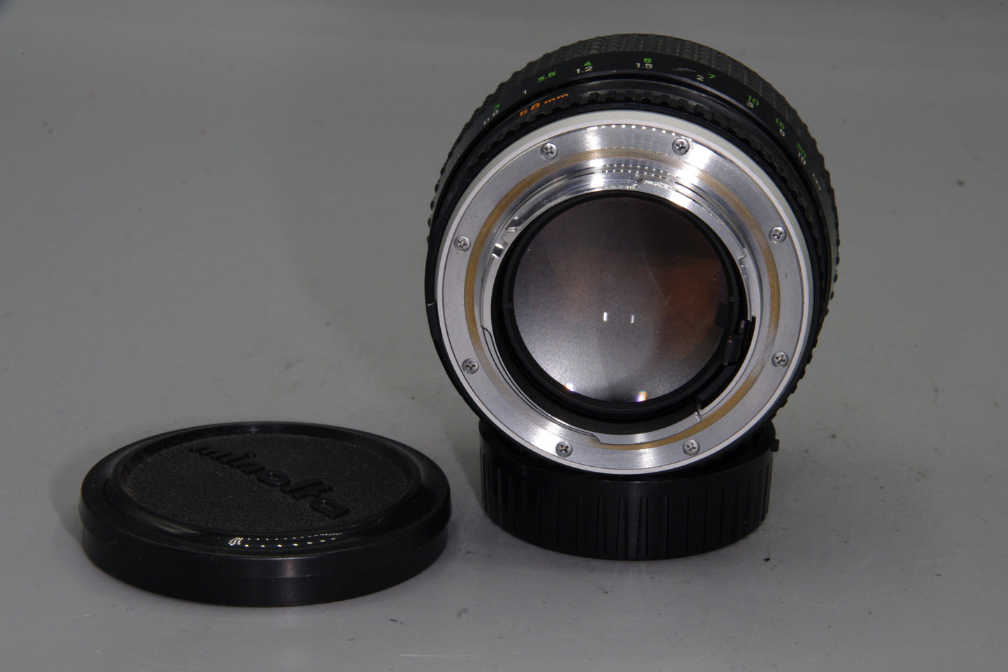 Minolta MC Rokkor-PG 58mm f/1.2 Lens - MD Mount - Ultra Fast - Excellent