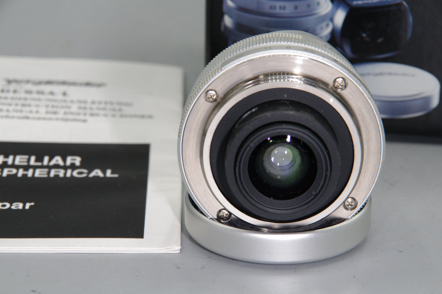 Voigtländer Heliar 15mm f/4.5 Aspherical Lens + Finder -L39 Mount - Mint
