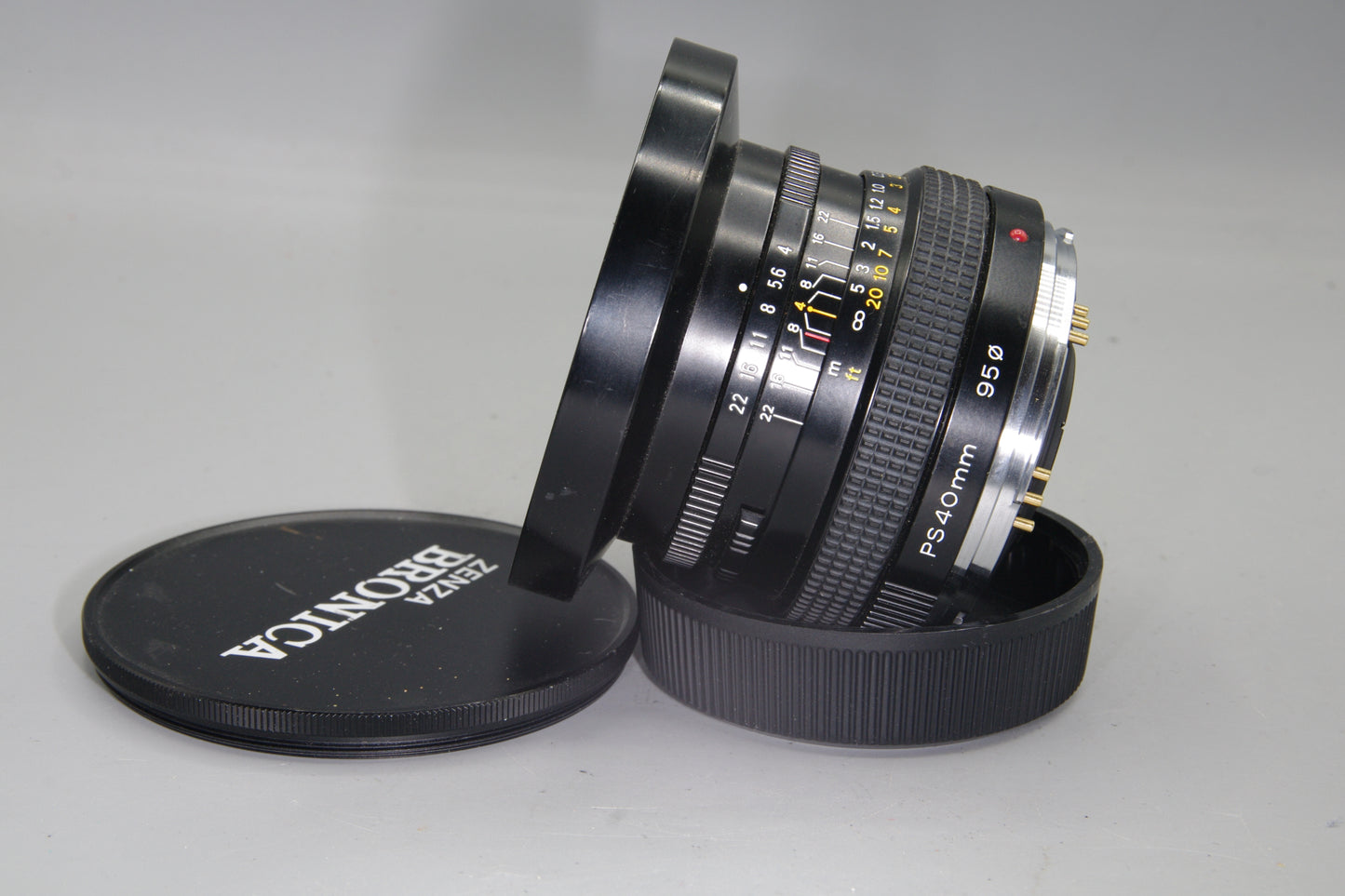 Zenzanon-PS 40mm f/4 Lens for Bronica SQ – Ultra Wide – Tested – EXC