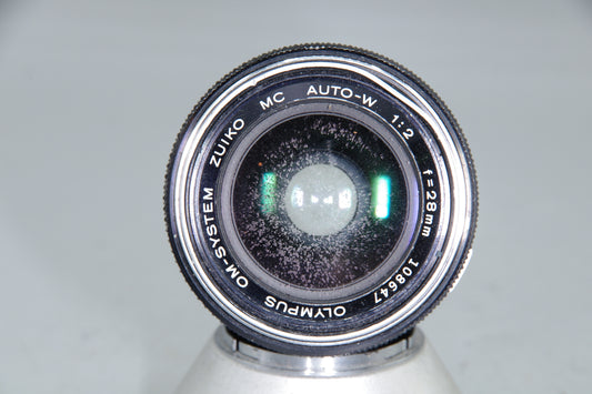 Olympus Zuiko Auto-W 28mm f/2 Wide Angle Lens – OM Mount