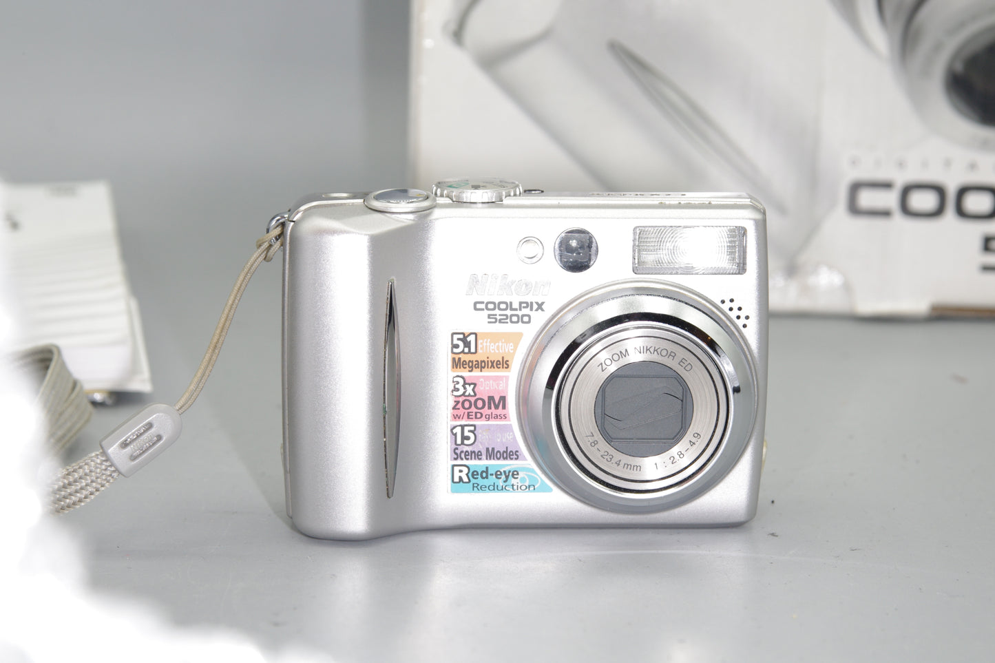 Nikon Coolpix 5200 5.1MP Compact Digital - Boxed - Excellent