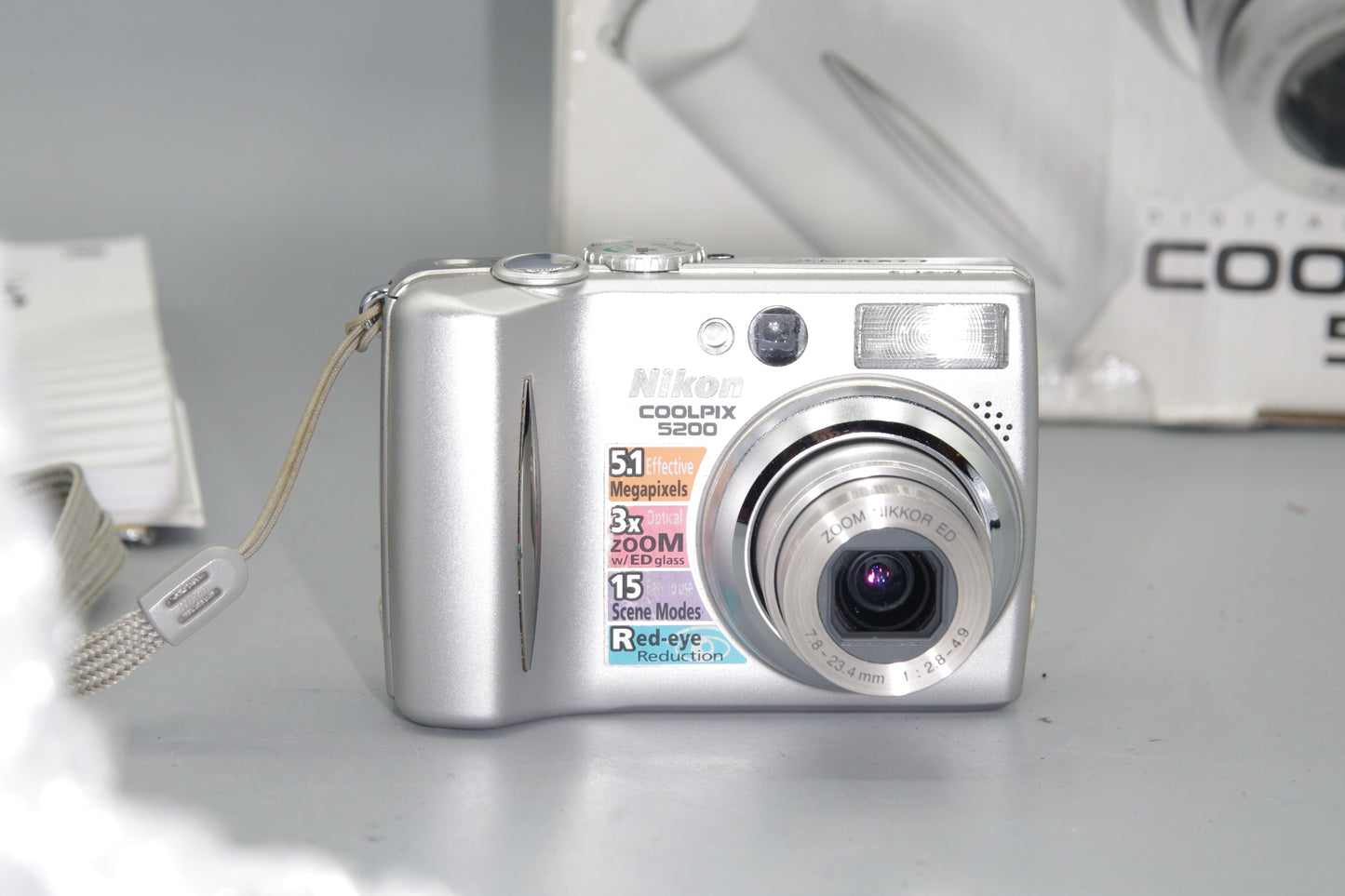 Nikon Coolpix 5200 5.1MP Compact Digital - Boxed - Excellent