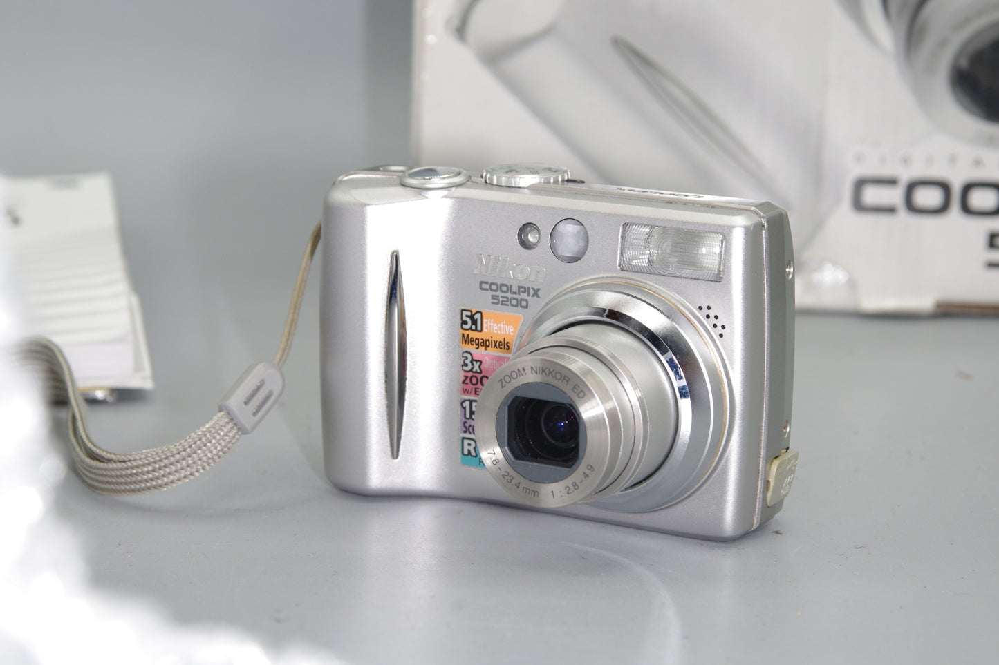 Nikon Coolpix 5200 5.1MP Compact Digital - Boxed - Excellent