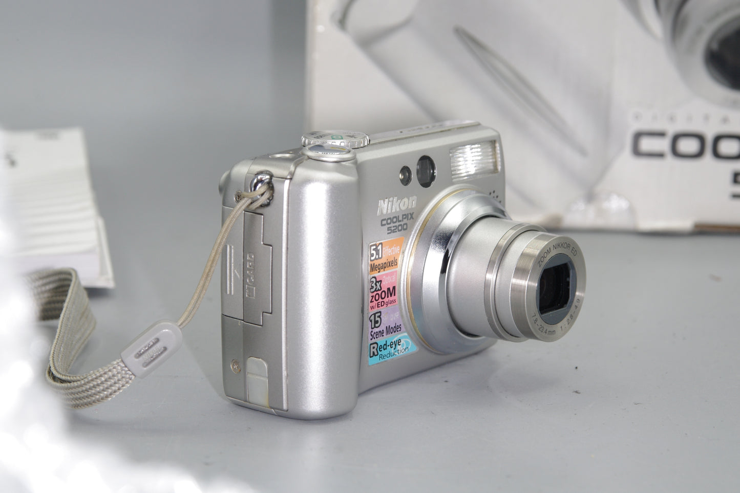 Nikon Coolpix 5200 5.1MP Compact Digital - Boxed - Excellent