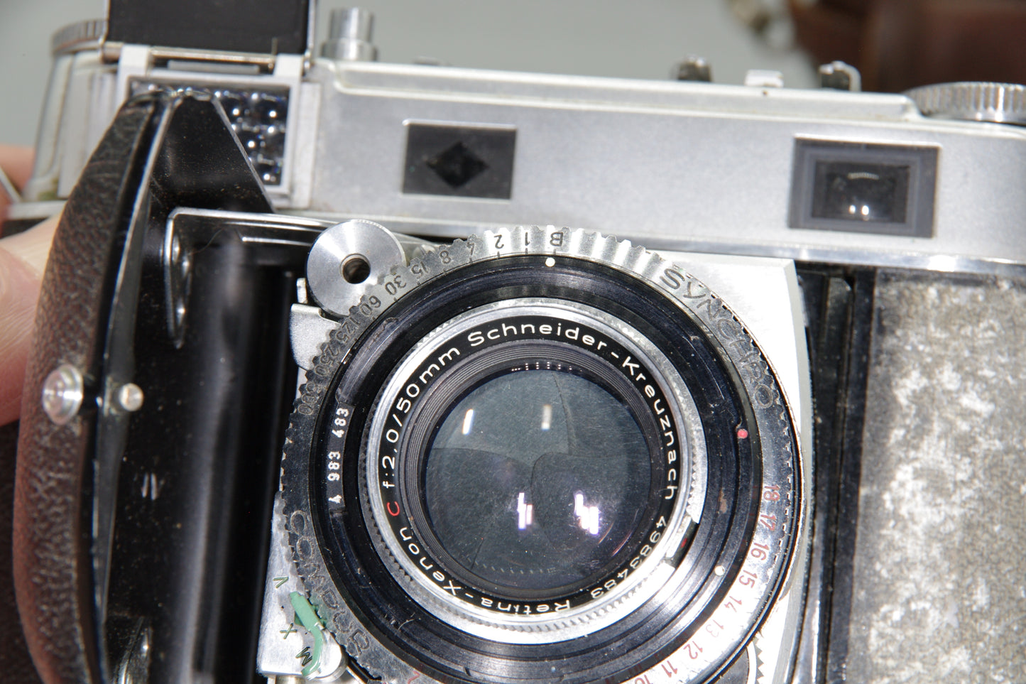 Kodak Retina IIIc (little C) Folding Rangefinder Camera with 50mm F/2 Lens - PLS Read