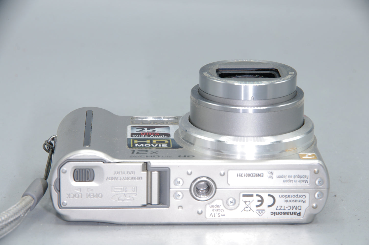 Panasonic Lumix DMC-TZ7 Digital Camera – 12x Zoom – HD Video – VGC Tested