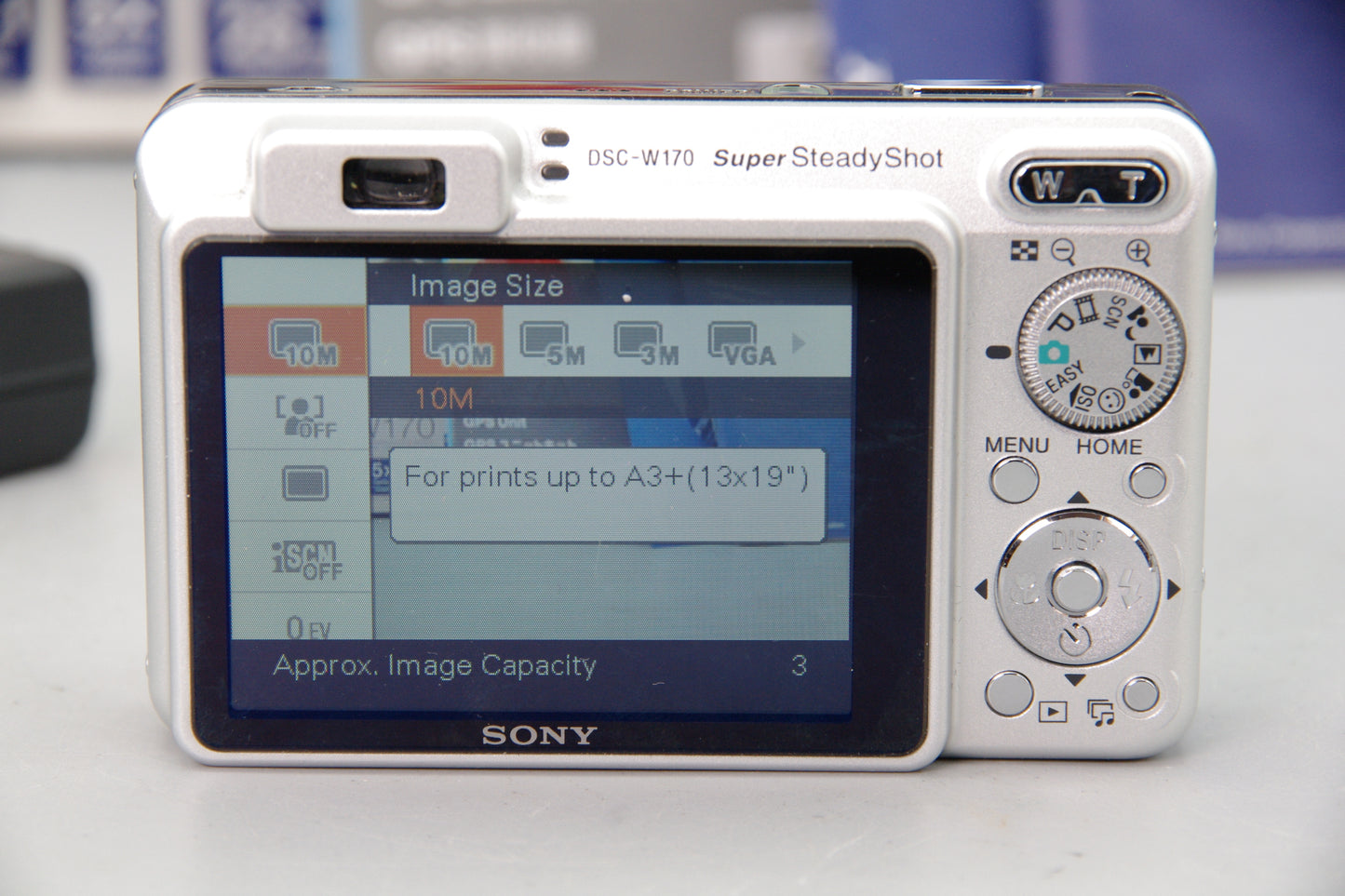 Sony Cyber‑shot DSC‑W170 10.1MP Digital Camera Boxed Excellent Condition