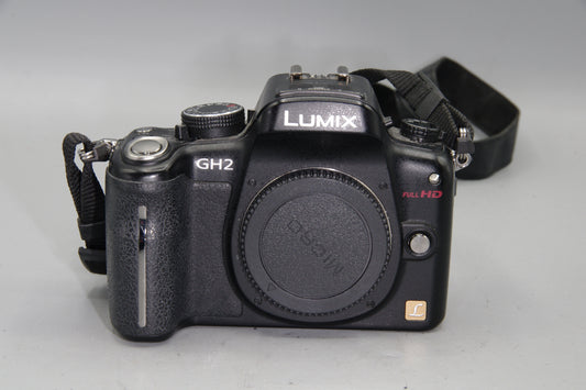 Panasonic Lumix DMC-GH2 – 16MP M4/3 Mirrorless – HD Video – VGC – Tested