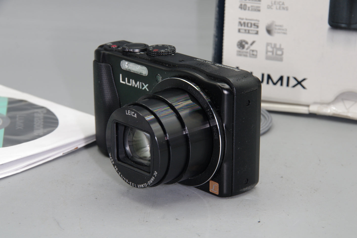 Panasonic Lumix DMC-TZ35 16.1MP 20x Zoom in Black - Excellent Boxed