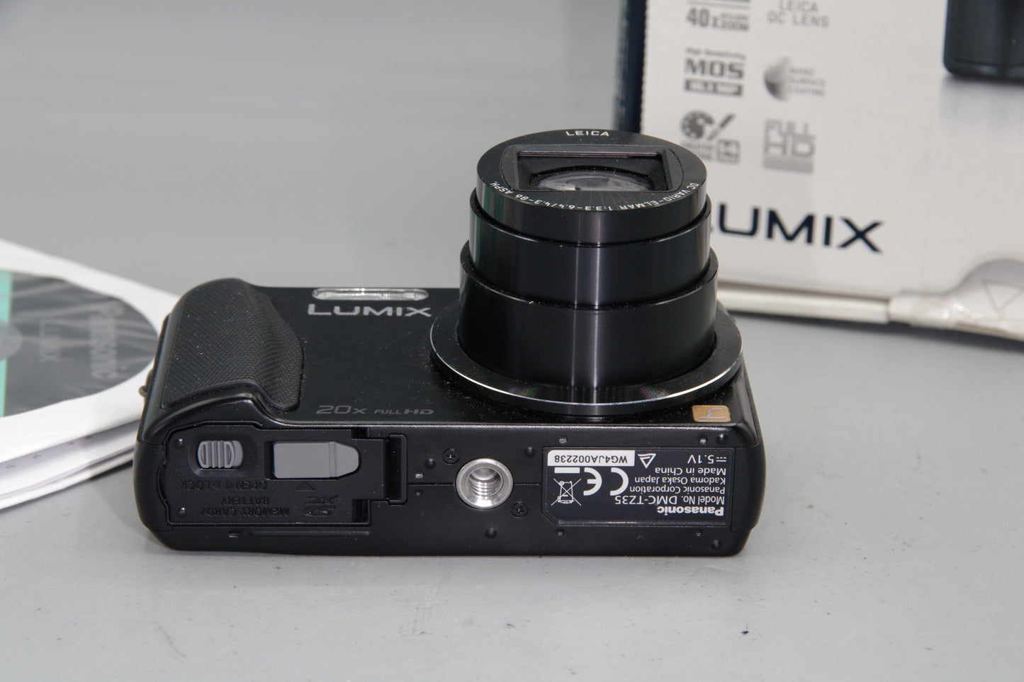 Panasonic Lumix DMC-TZ35 16.1MP 20x Zoom in Black - Excellent Boxed