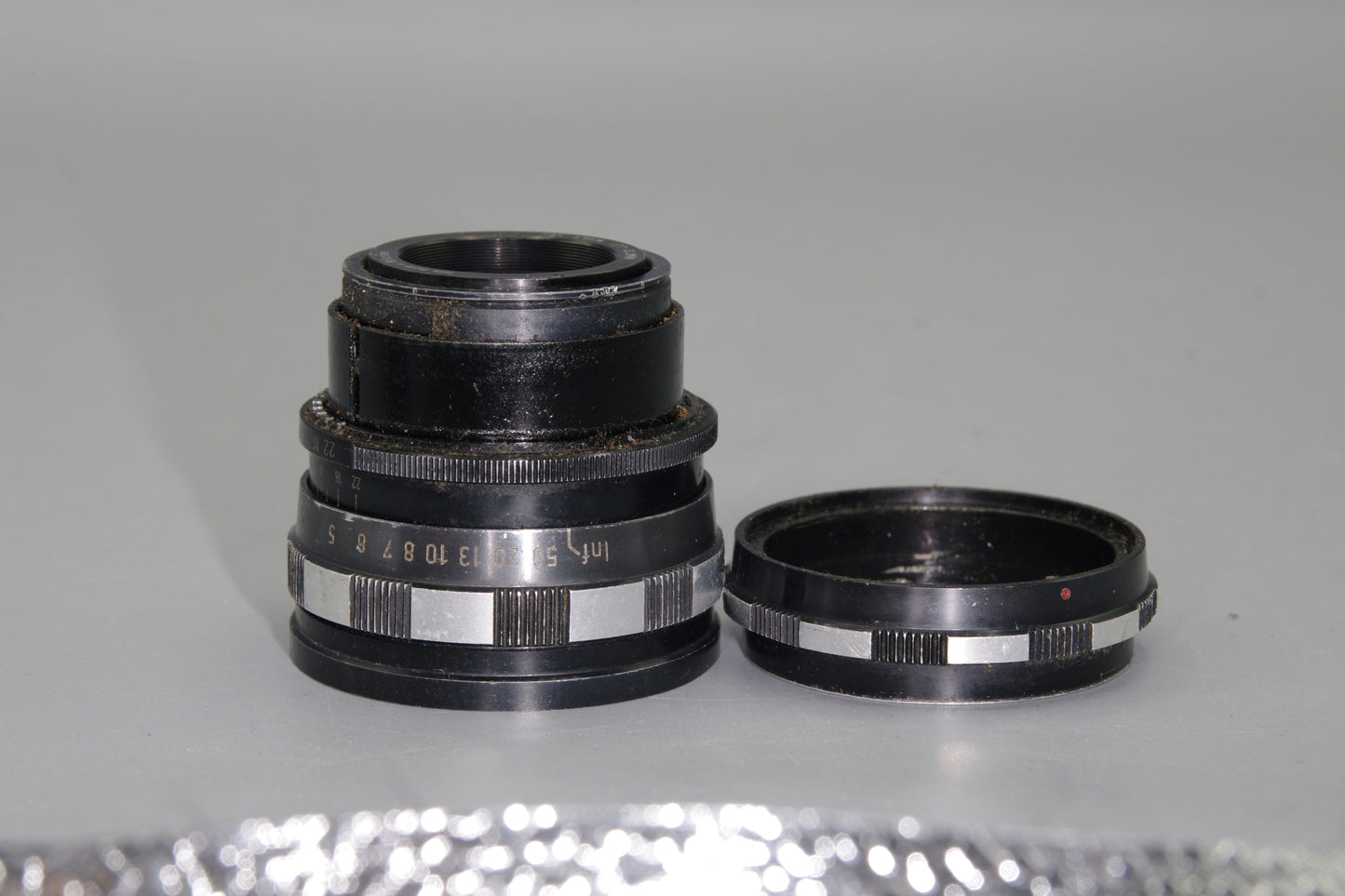Corfield Lumax 50mm F/1.9 M39 Lens For Renovation