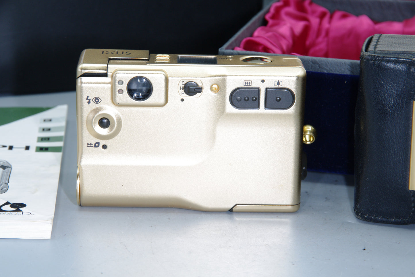 Canon Ixus IX240 Limited Edition Gold APS Camera 60th anniversary.