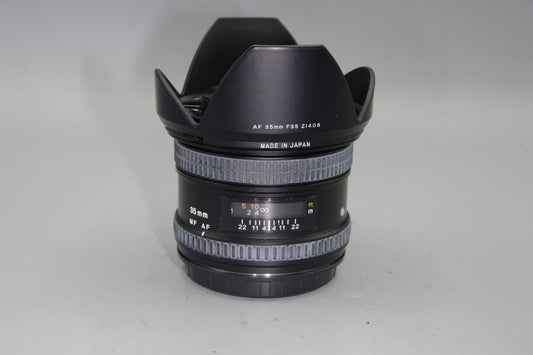Mamiya AF 35mm f/3.5 Wide Angle Lens for 645AF Medium Format