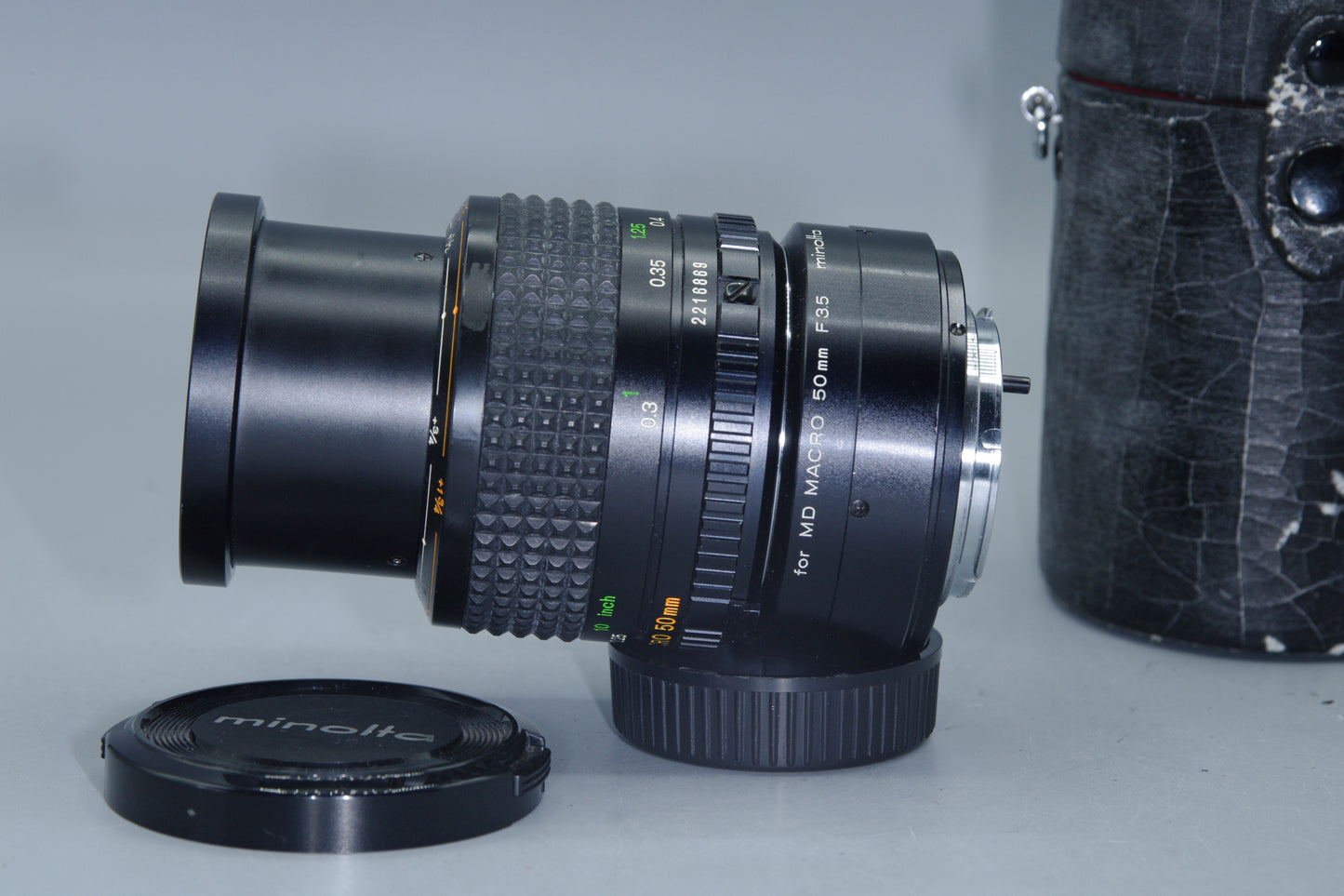 Minolta MD Macro Rokkor 50mm F/3.5 Lens