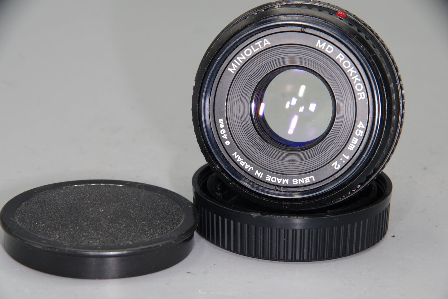 Minolta MD Rokkor 45mm f/2 Manual Focus Lens for SR Mount (Pancake)