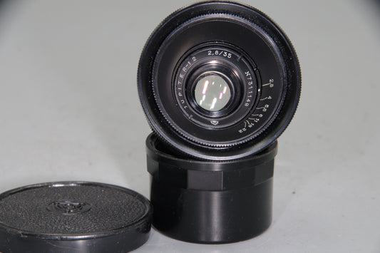 Jupiter-12 35mm f/2.8 Lens M39 LTM – Soviet Biogon Copy for Leica Thread Mount