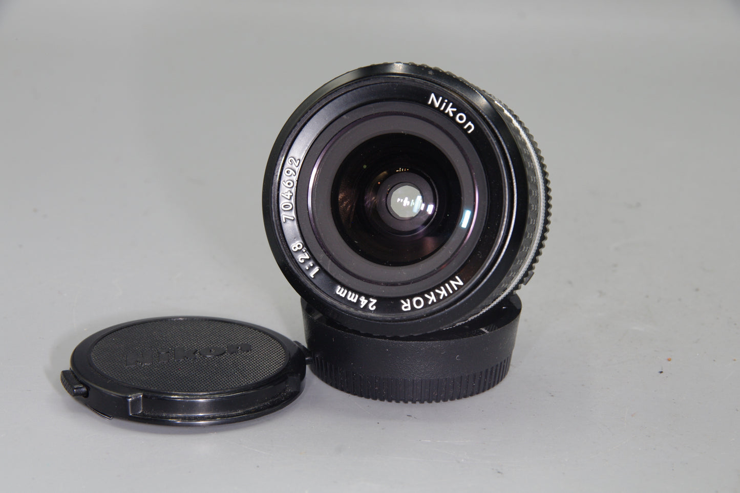 Nikon Nikkor 24mm f/2.8 AI-S Wide-Angle Lens – Front & Rear Caps Included