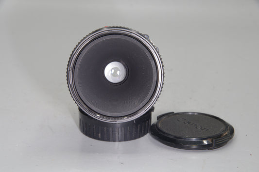 Canon FD 50mm f/3.5 Macro Lens – Excellent Condition with Caps
