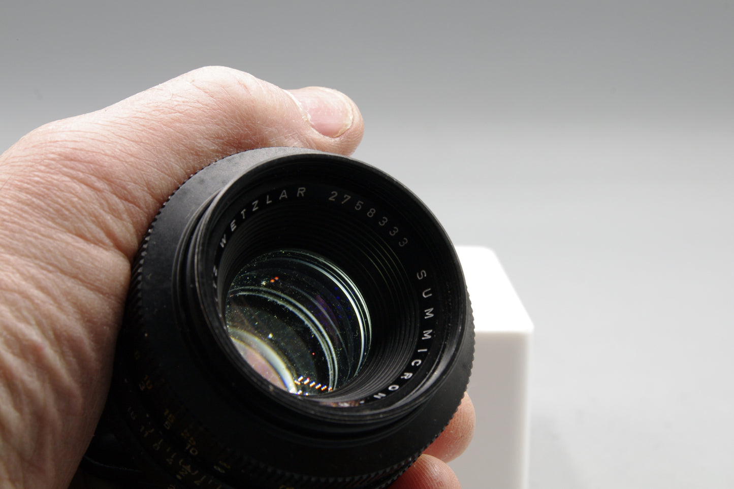 Leitz Wetzlar Summicron-R 50mm F/2 Leica R Mount 3CAM Lens