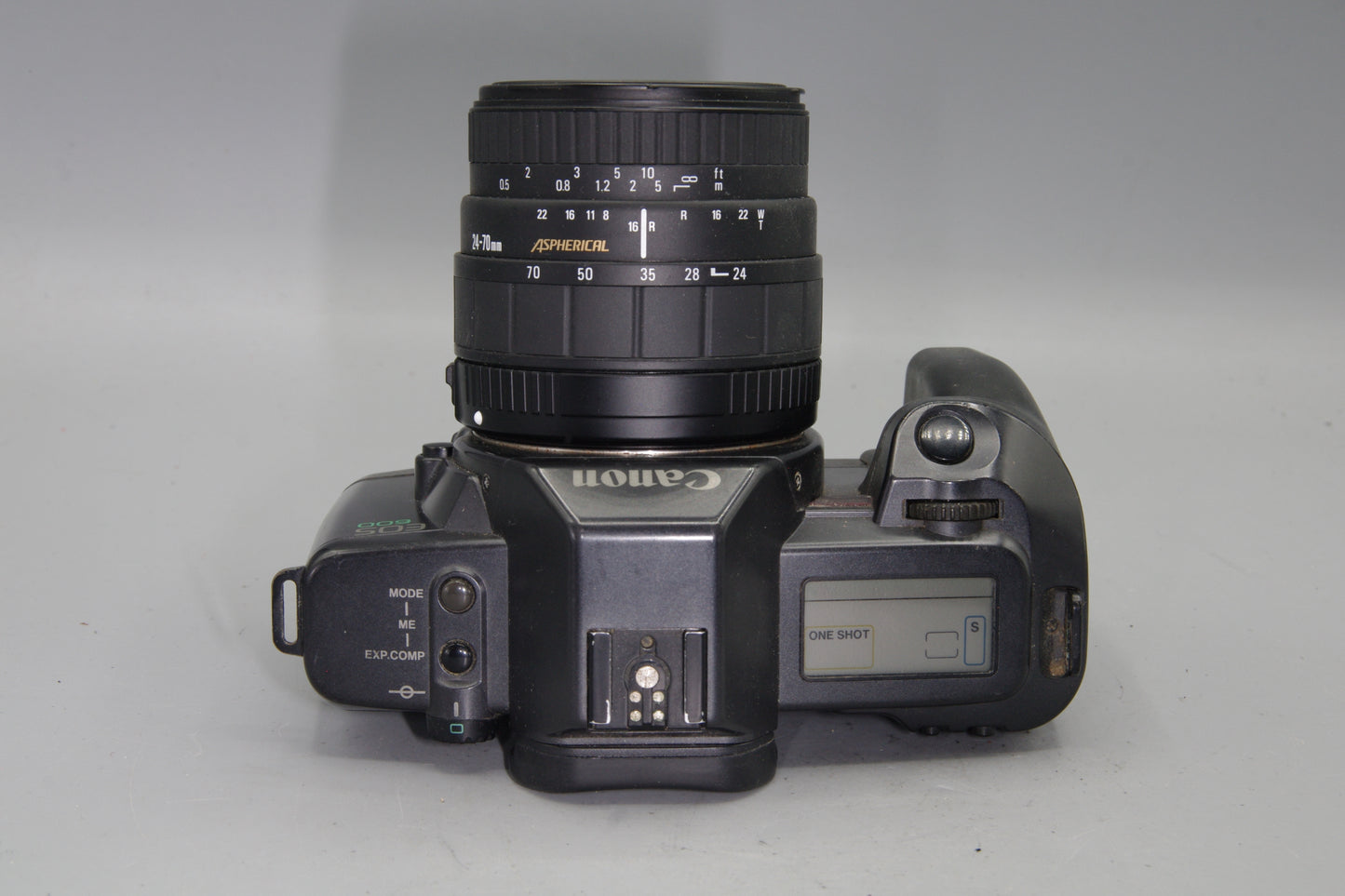 Canon EOS 600 35mm Film SLR + Sigma 24-70mm Lens - Tested and Working