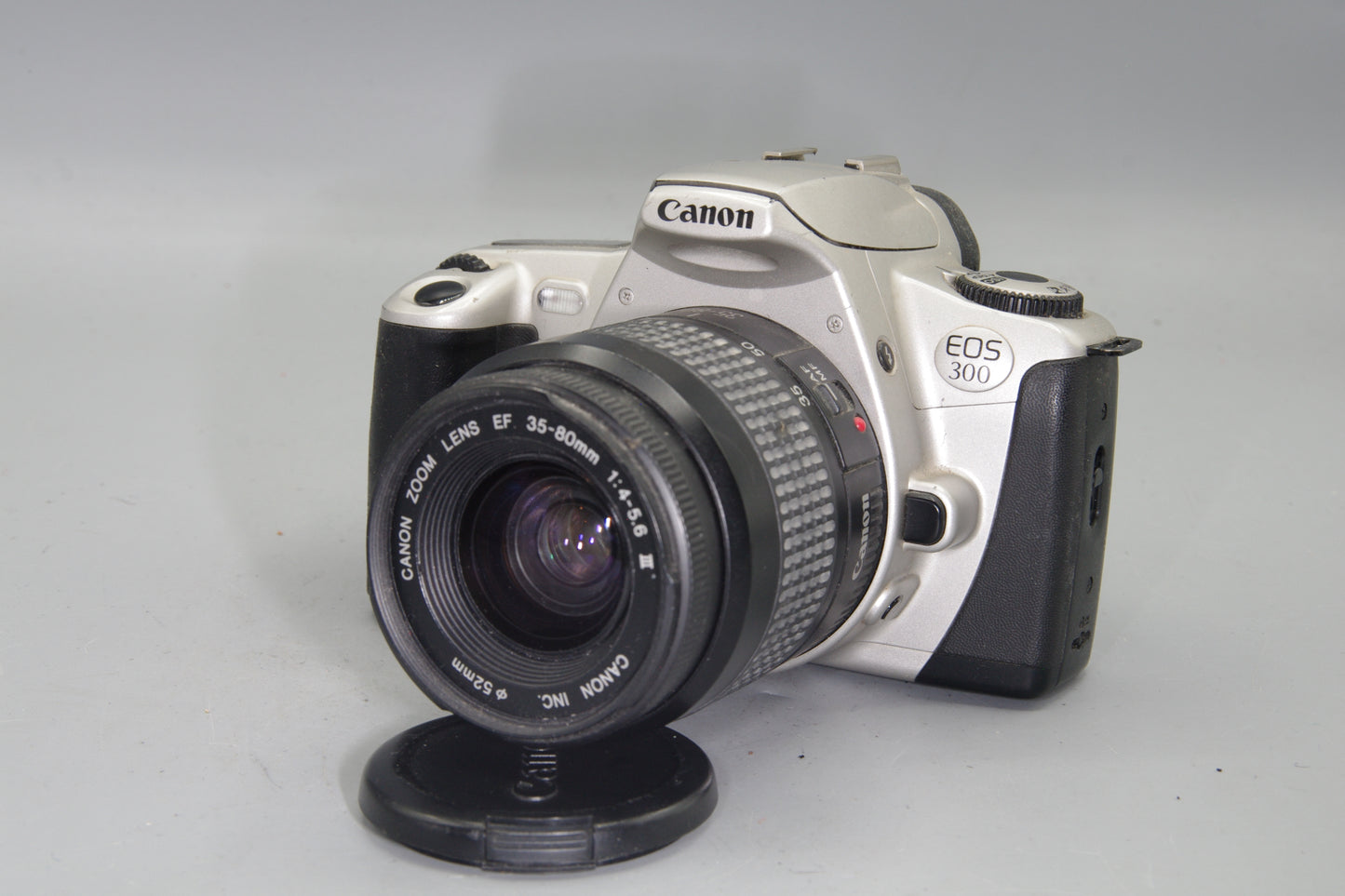 Canon EOS 300 35mm SLR Camera with 35-80mm Lens - Fully working