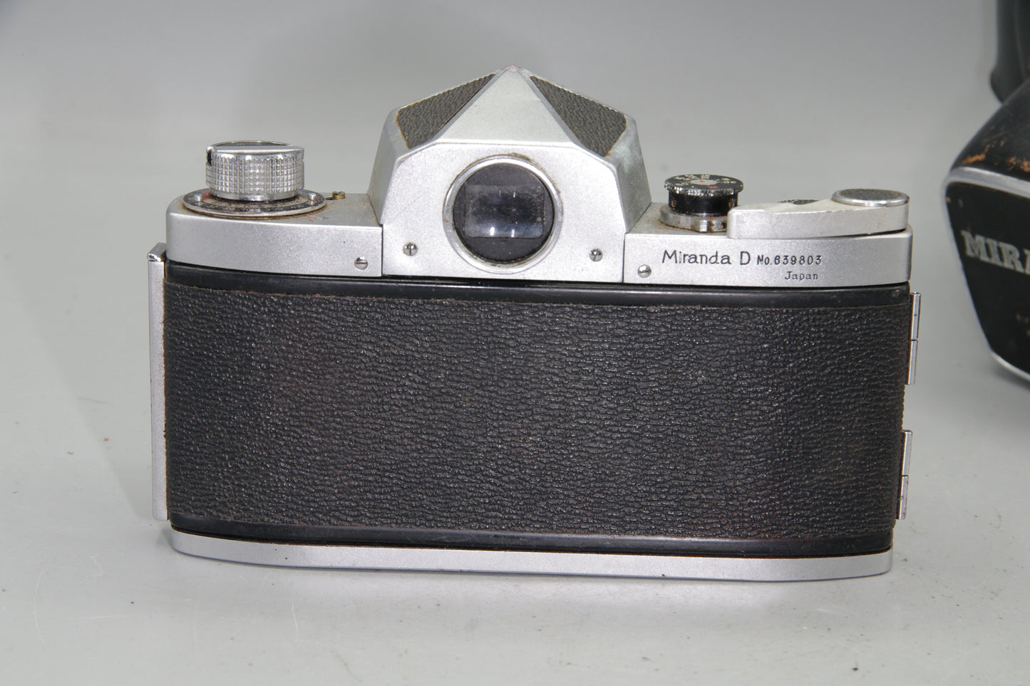 Miranda D 35mm SLR Camera with Case – For Repair, Shutter Speeds Slow
