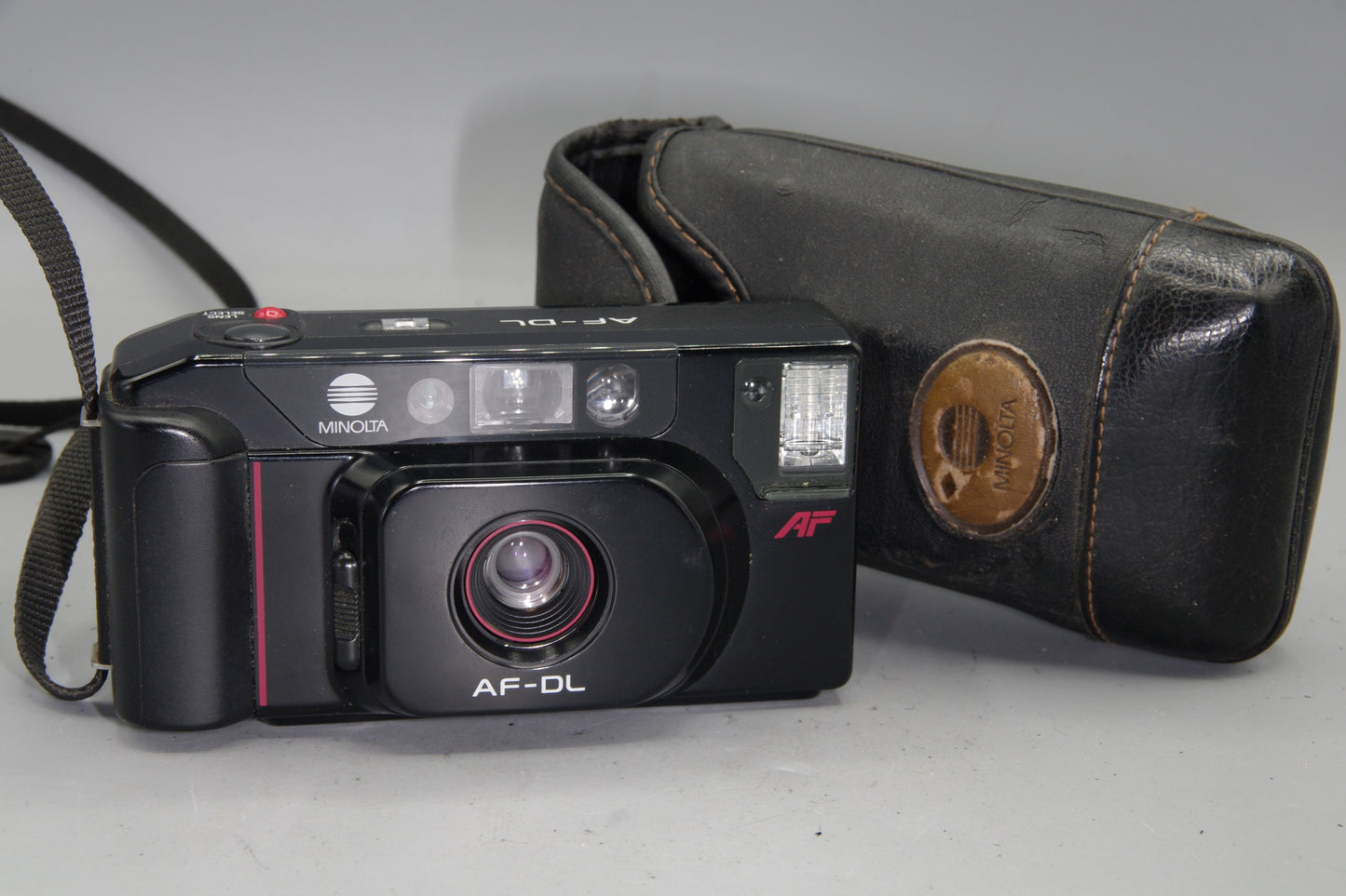 Minolta AF-DL 35mm Compact Camera – Dual Lens, Fully Working with Case