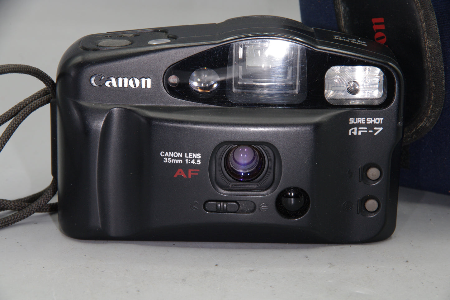 Canon Sure Shot AF-7 35mm Compact Camera – Fully Working with Strap & Case