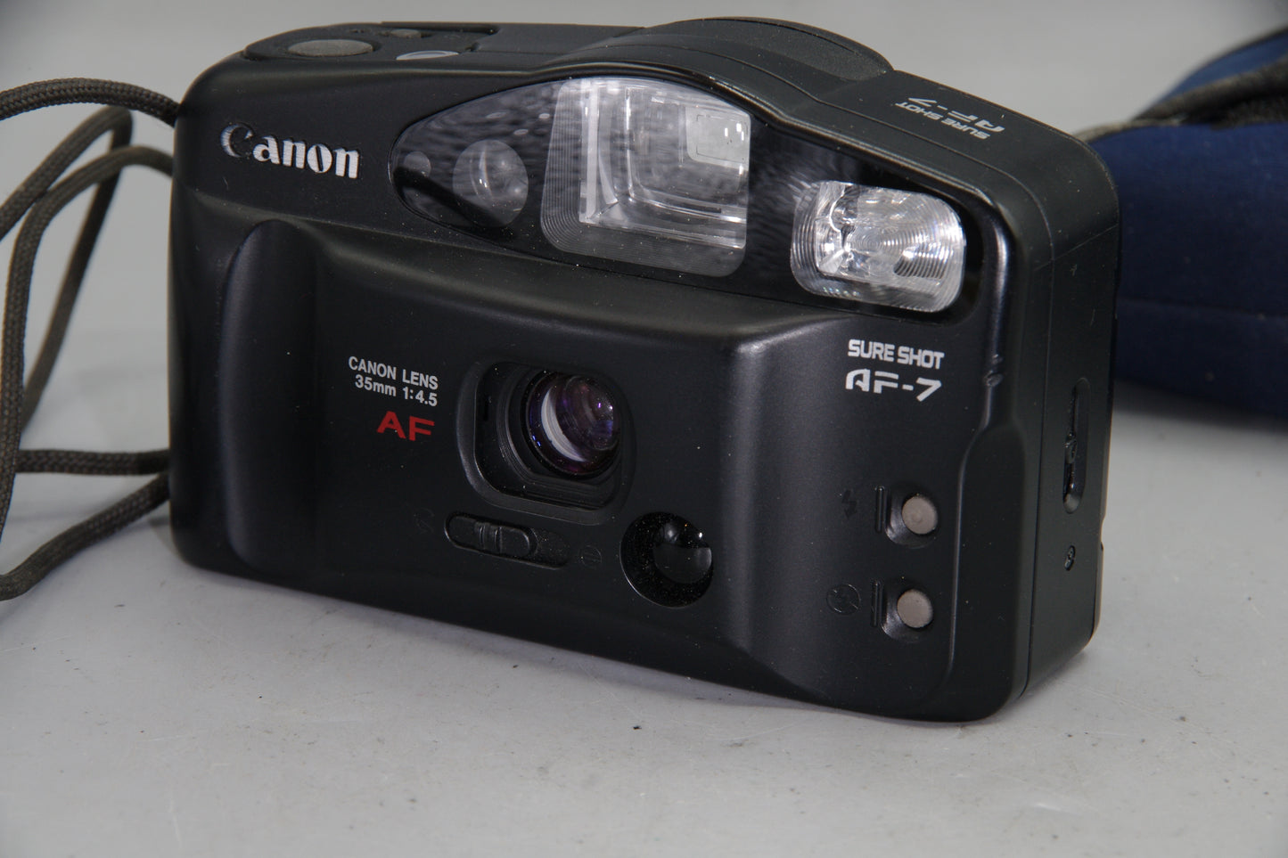 Canon Sure Shot AF-7 35mm Compact Camera – Fully Working with Strap & Case