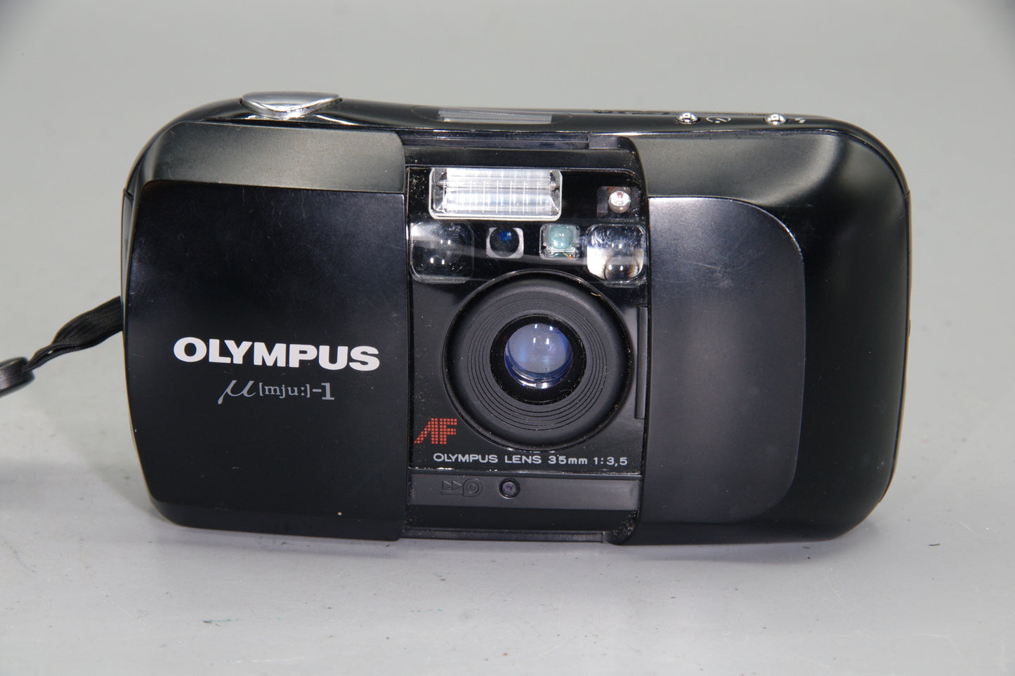Olympus Mju I Quartz Date 35mm Film Camera Compact Auto Focus 1991 - PLS Read