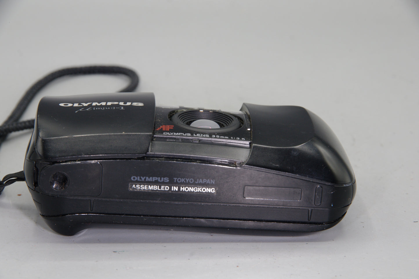 Olympus Mju I Quartz Date 35mm Film Camera Compact Auto Focus 1991 - PLS Read