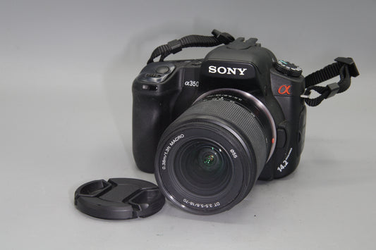 Sony Alpha A350 14.2MP DSLR  with 18-70mm Lens - Excellent Conditon