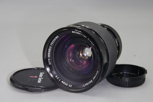 Vivitar Series 1 35-85mm f2.8 FD Mount Lens Manual Focus Vintage Zoom