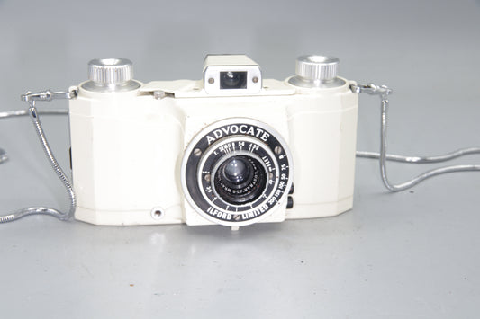 Ilford Advocate Series II 35mm Film Camera Wray 35mm f3.5 Lens UK Made