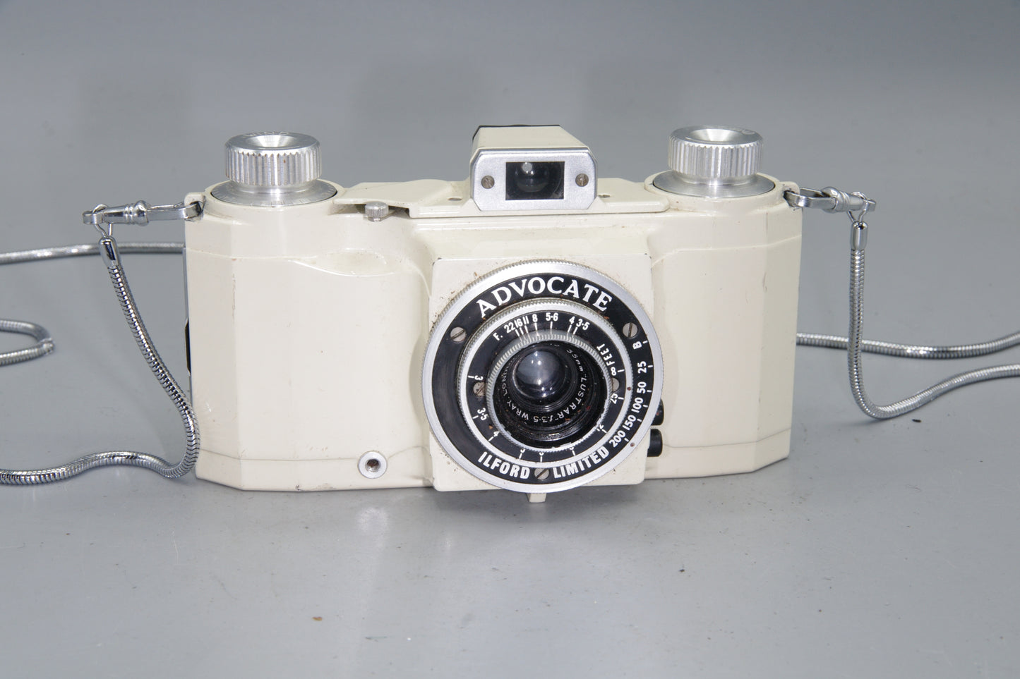 Ilford Advocate Series II 35mm Film Camera Wray 35mm f3.5 Lens UK Made